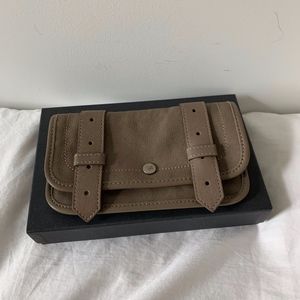 PROENZA SCHOULER TAUPE LEATHER WALLET NEW